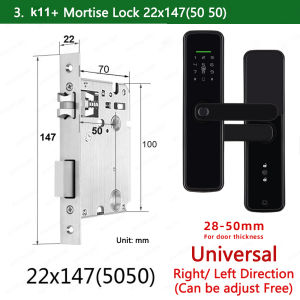 Khóa Vân Tay Sinh Trắc Học WiFi RAYKUBE K11 Tuya - Khóa Cửa Điện Tử Kỹ Thuật Số Với 8 Ngôn Ngữ Mở Khóa Mật Khẩu Thẻ Từ Mở Khóa Bằng Ứng Dụng Dành Cho Cửa Thép Gỗ Đồng Thau