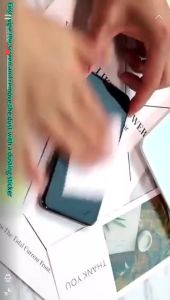 SAMSUNG S23 PLUS / S23 Clear Tempered Glass FULL Screen Protector With Punch Hole