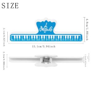 IRIN | IRIN Piano Sheet Book Paper Sheet Clip Music Clip Book Paper Holder Guitar Violin Musical Instrument Universal Accessories