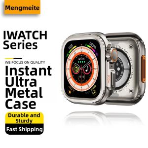 MENGMEITE | Scratch-resistant Impact-proof Upgrade to Ultra Style Apple Watch Case