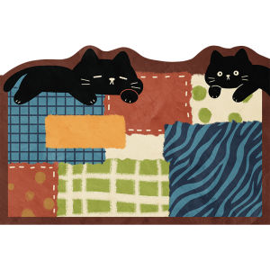 YUNHAOBUYI | Dirt-Resistant Wash-Free Cat Door Mat