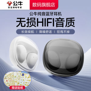 Bull HiFi Noise Reduction In-Ear Bluetooth Earphones High Sound Quality Long Battery Life for Sports And Sleep Universal Compatibility