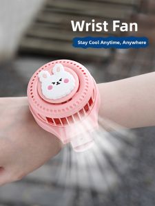 BIAOTU | Cute Portable USB Rechargeable Wrist Fan