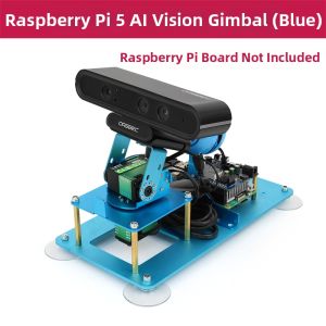 CHUANGLEBO | AI Vision Tracking Development Board Raspberry Pi 5 Camera Gimbal