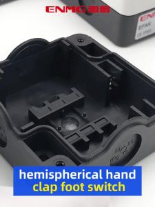 ENMG | Nút Dừng Khẩn Cấp Chống Nước IP65 Đầu Nấm Tự Khóa Điều Khiển Bằng Chân/tay 1NO Dùng Cho An Toàn Công Nghiệp