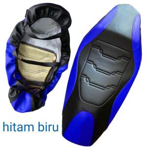 cover jok motor eropa ( PAKAI TALI ) bisa pasang sendiri#nmax#pcx#aerox#vario