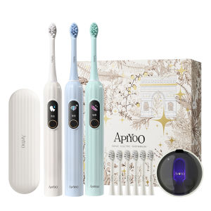 ApiYoo | Đầu Đánh Răng Điện Tự Động Lông Mềm Sonic