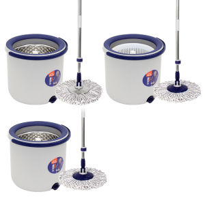 Miaojia Rotating Mop Bucket Wet And Dry Dual Use Household Automatic Lazy Style No Hand Wash Cloth Single Barrel Clean