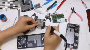 Tấm Lót Dụng Cụ Sửa Điện Thoại Laptop Thảm Lót Bàn Kỹ Thuật Hàn Mạch Điện Tử Bằng Silicon Chịu Nhiệt Loại Dày