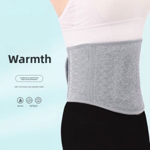 Thermal Waist Belt Men Women Fleece Lined Stomach Protection Warm Belly Guard Abdomen Heating Cold Proof Belt for All Seasons
