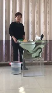 Súng Thông Tắc Bồn Cầu Bồn Rửa Chén Dụng Cụ Thông Cống Bồn Rửa Mặt Áp Suất Nén Tới 8kg Tiện Lợi Nhanh Chóng