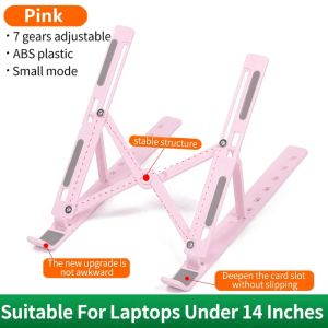 Adjustable Laptop Holder Computer Monitor Holder Portable Foldable Notebook Stand For Macbook Air iPad Tablets Base Accessories
