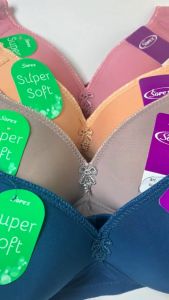 Sorex 17238 BH - Bra Wanita - Busa Cup A - B / Tanpa Kawat - Super Soft - Uk 34 - 40