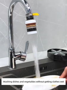 【buy one take one 】Faucet filter Household tap water purifier Kitchen anti-splash filter head nozzle water purifier