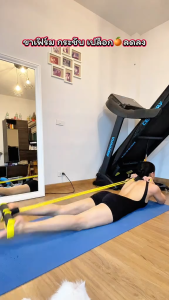 SOLOEVER สายแรงต้านแบบมีที่วางเท้าและด้ามจับ ยางยืดออกกำลังกาย รุ่น 4 เส้น หนาพิเศษ รุ่นใหม่ 2025 Resistance Band กระชับหน้าท้อง ลดพุง ยืดกล้ามเนื้อ เสริมความสวยงามของแผ่นหลัง เกมาะสำหรับออกกำลังกายที่บ้าน ใช้งานง่าย