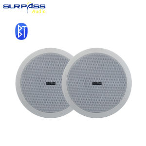 ลำโพงติดเพดาน บลูทูธ 2ชิ้น6นิ้วบลูทูธเพดานลำโพงโฮมเธียเตอร์เสียงรอบทิศทางระบบ ลำโพงเพดาน bluetooth PAสาธารณะที่อยู่ระบบในผนังลำโพงสำหรับร้านค้าครอบครัวสวน