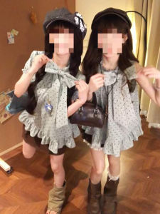 PEIZIXUAN | French Style Sleeveless Polka Dot Skirt Set