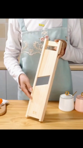 Potato Slicer Multi Functional Vegetable Slicer with Adjustable Slice Thickness Scraper Carrot Cucumber Slicer Machine