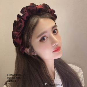 คลิปผมสไตล์เกาหลี ขอบกระโปรงสีแดงฝรั่งเศส สไตล์เรียบง่าย คลิปผมข้างหน้า สำหรับผู้หญิง คลิปผมแบบเรียบง่าย คลิปผมแบบเรียบง่าย