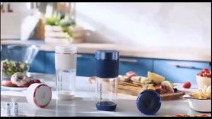 Máy xay sinh tố tạo ga cầm tay nhãn hiệu Morphy Richards MR9801 dung tích 260ml dung lượng pin 1200mAh công suất 50W/1A ~ 74V - Hàng chính hãng  bảo hành 24 tháng