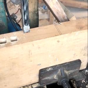 Mata Bor Kayu Bobok Mortising Square Chisel Drill bit varian 3/8 10mm dan 1/2 12.7mm merk MINGSHANG