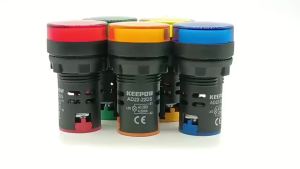 Lampu Pilot Suku Cadang Tipe SMD Super Bright 22 mm 24 Volt DC