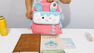 Tas Ransel Sekolah TK PAUD Anak Laki Laki Perempuan Karakter 3D CB037