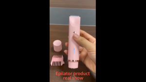 Electric Razor Woman Shaver Painless Women Mustache Epilator Bikini Leg Body Hair Trimmer for Women Facial Epilator Hair Remover