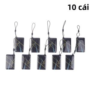 10 Chiếc Thẻ IC Kỹ Thuật Số Cho Khóa Cửa Thông Minh 13.56 MHz TTlock BLE Điện Tử Tương Thích Mở Khóa Vân Tay RFID Thẻ Kiểm Soát Truy Cập