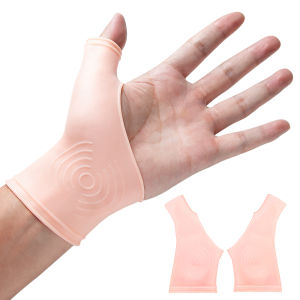 1 Đôi Găng Tay Hỗ Trợ Cổ Tay Bằng Gel Cho Nam & Nữ Bảo Vệ Ngón Tay Trái & Phải Dùng Khi Gõ Phím Tập Yoga Sử Dụng Hàng Ngày Chất Liệu Polyester