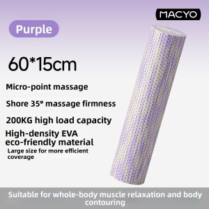 MACYO | Solid Spiky Massaging Foam Roller