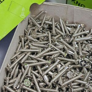 สกรูเกลียวปล่อย KNG คุณภาพสูง เบอร์ 7X1 สำหรับงาน木工/งานเหล็ก ขายยกกล่อง