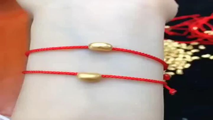Charm hạt đậu vàng