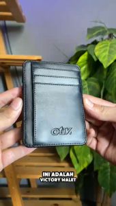 Otiv Victory I Wallet - Dompet Ajaib Kartu dan Uang Lipat Pria Wanita Card Holder Tipis Premium