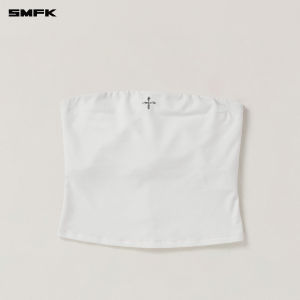 SMFK | Retro Crop Top Vintage Style Fade Effect Cotton Soft T-Shirt