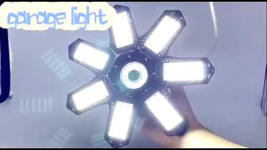 【จัดส่งฟรี+COD】40W/60W LEDไฟโรงรถสกรูเข้าหลอดไฟ (E27/E26เบ้าสกรู) 5+1 หลอด พร้อมแผงปรับได้ โคมไฟเพดานสําหรับการประชุมเชิงปฏิบัติการคลังสินค้าอุตสาหกรรมติดตั้ง