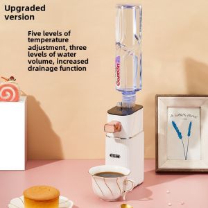 110V Instant Hot Water Dispenser Quick Heat Retro Hot Water Dispenser Portable Home Appliance Electrical Kettle Desktop Small Water Boiler
