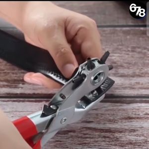 คีมเจาะรูเข็มขัด ที่เจาะรูเข็มขัด เจาะรูสายนาฬิกา เลือกขนาดได้ตามต้องการ ทำได้เองที่บ้าน ง่ายและสะดวก