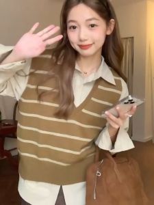 Baju Kemeja Oversize Wanita Lengan Panjang Basic Kemeja Panjang Atasan Belahan Wanita