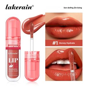 Son Dưỡng Môi 6 Tông Màu Dưỡng Ẩm Tự Nhiên Dạng Dầu Lỏng Trong Suốt Mang Lại Độ Bóng Tức Thì Dưỡng Ẩm Lâu Dài Trang Điểm Môi.