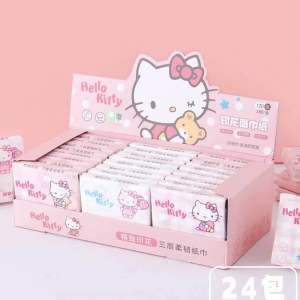 Khăn giấy in hình disney mềm mịn