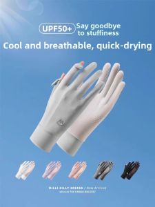 UV Protection Thin and Long Driving Gloves