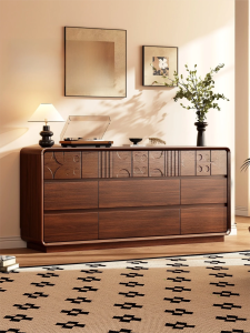 HESHIBOYA | Mid-Century Style 9-Drawer Storage Chest