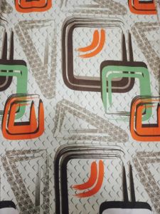 NWOW ERVS2 /ERVS3 SEAT COVER ONLY (protection cover) with tropical leaf pattern green and blue colors for motorcycle seats.