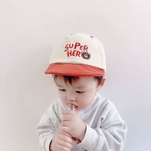 🚚 หมวกเด็ก หมวกแก็ป หมวกเด็กผู้ชาย หมวกเด็กผู้หญิง หมวก 6-24 เดือน รอบหัว 43-47 ซม. (V11)