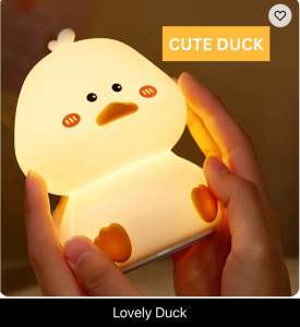 Gifts Cute Ducky Light for Bedroom and Table Decoration Sleeping Light Decorative Light