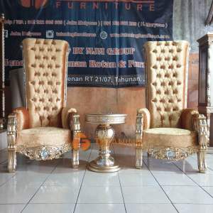 KURSI TERAS LESTI ORIGINAL KAYU JATI FINISHING MEWAH MEJA KOPI UKIR SULTAN DEKORASI RUANG INTERIOR MURAH TATANING FURNITURES JEPARA