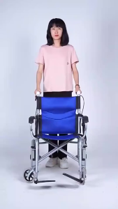 Xe lăn tay ngã lưng cao cấp Hỗ trợ di chuyển cho người già người bệnh đi lại khó khăn Xe lăn có bô vệ sinh xếp gọn Xe Xe Lăn Tay Vải Da