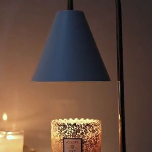 【Local Stock】Mini Scented Candle Warmer Lamp Adjustable Height Electric Small Aromatherapy Atmosphere Lamp Expand Fragrance