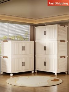 evesigar | Movable Multi-level Deep Capacity Folding Storage Bin